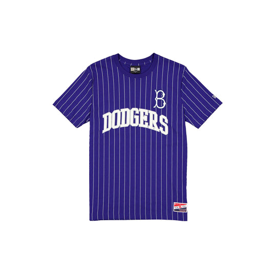 Brooklyn Dodgers Throwback Retro Pinstripe T-Shirt - New Era Cap