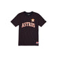 Houston Astros Throwback Retro Pinstripe T-Shirt