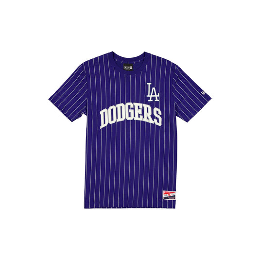 Los Angeles Dodgers Throwback Retro Pinstripe T-Shirt - New Era Cap