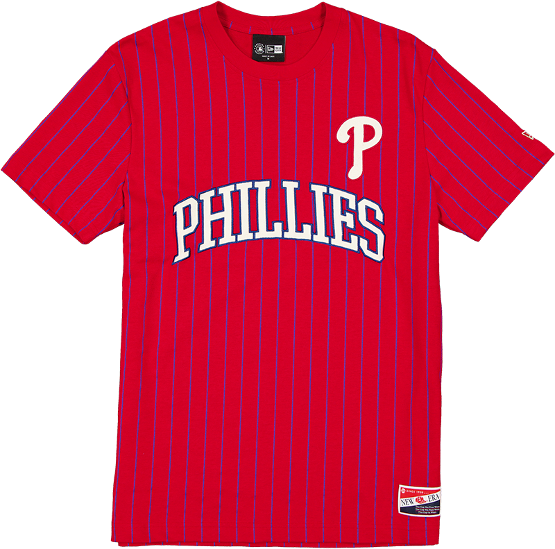 Philadelphia Phillies Throwback Retro Pinstripe T-Shirt