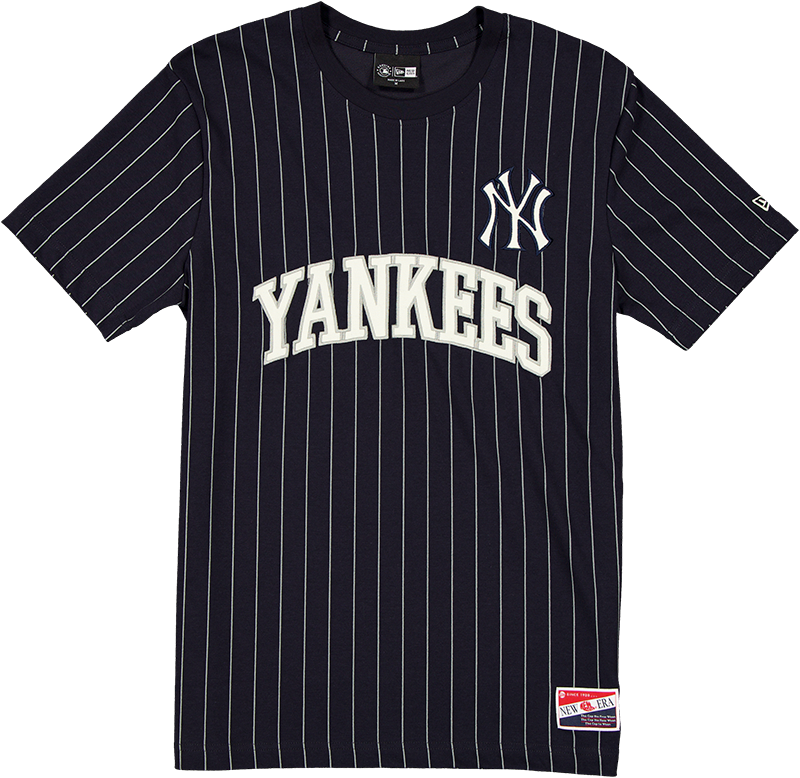 New York Yankees Throwback Retro Pinstripe T-Shirt