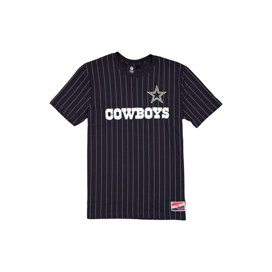Dallas Cowboys Throwback Retro Pinstripe T-Shirt - New Era Cap