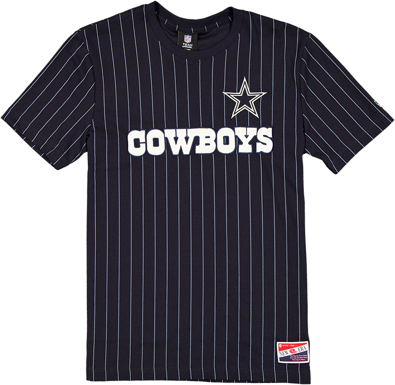 Dallas Cowboys Throwback Retro Pinstripe T-Shirt