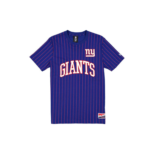 New York Giants Throwback Retro Pinstripe T-Shirt - New Era Cap