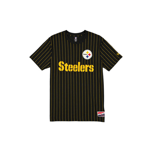 Pittsburgh Steelers Throwback Retro Pinstripe T-Shirt – New Era Cap