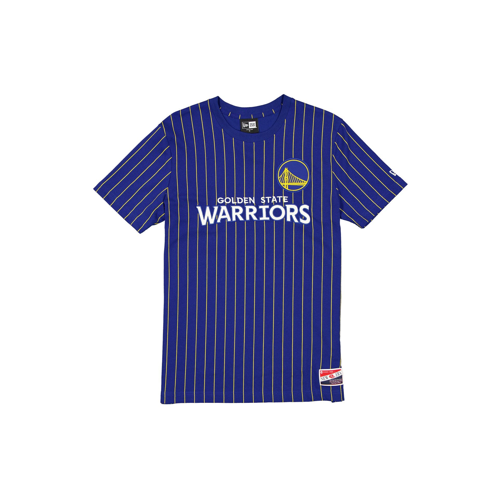Golden State Warriors Throwback Retro Pinstripe T-Shirt