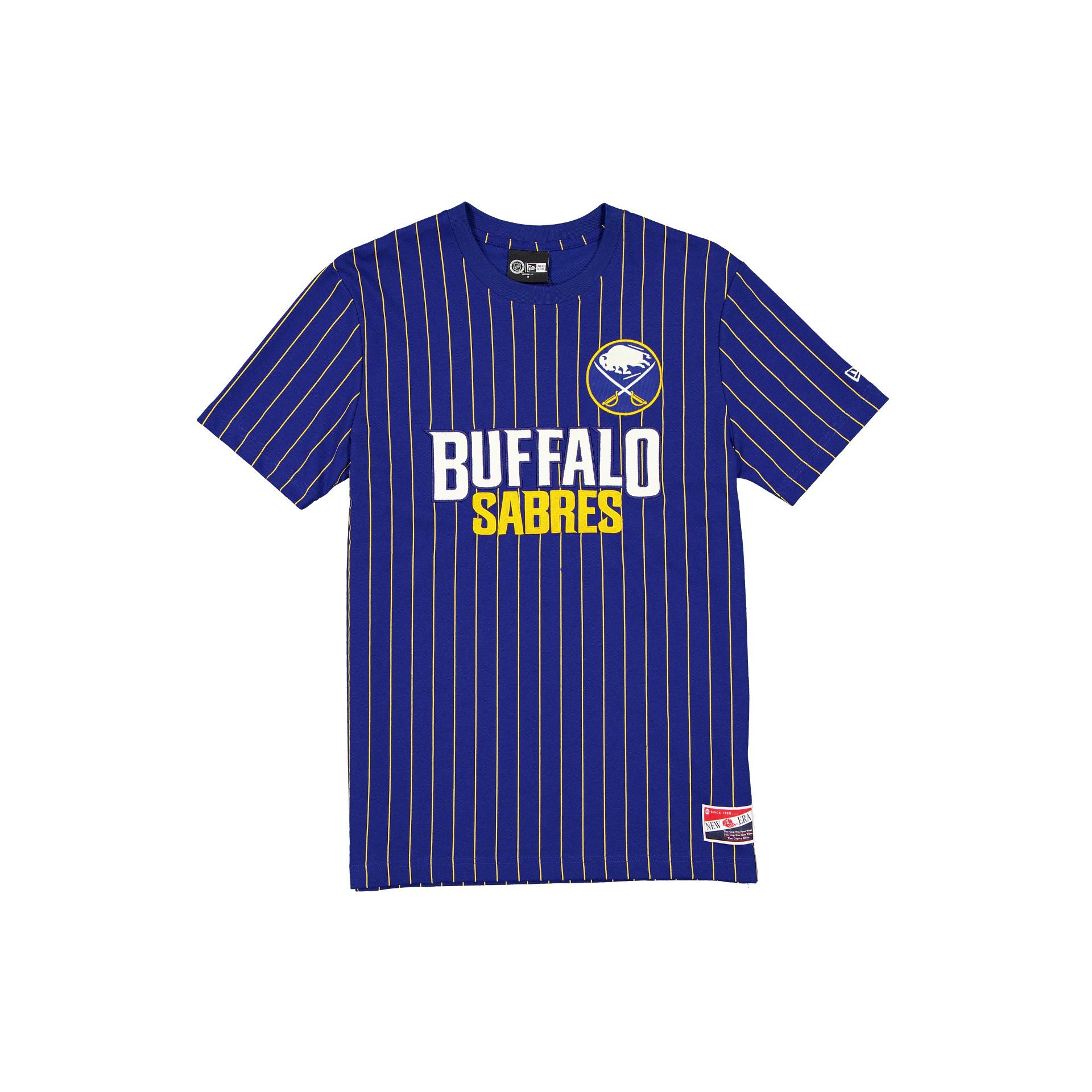 Buffalo Sabres Throwback Retro Pinstripe T-Shirt
