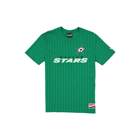 Dallas Stars Throwback Retro Pinstripe T-Shirt - New Era Cap