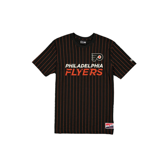Philadelphia Flyers Throwback Retro Pinstripe T-Shirt - New Era Cap