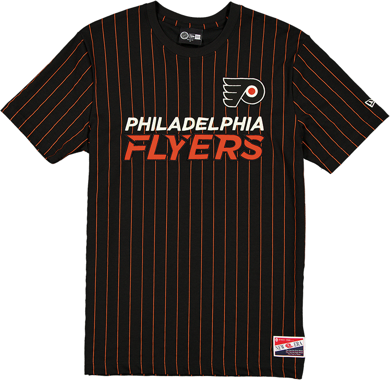 Philadelphia Flyers Throwback Retro Pinstripe T-Shirt