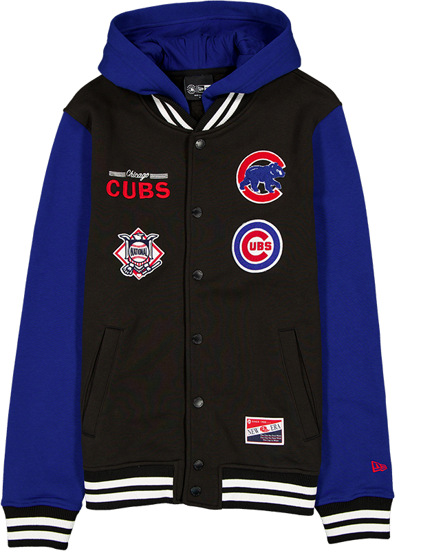 Chicago Cubs Throwback Black Jacket