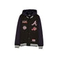 Atlanta Braves Throwback Black Jacket