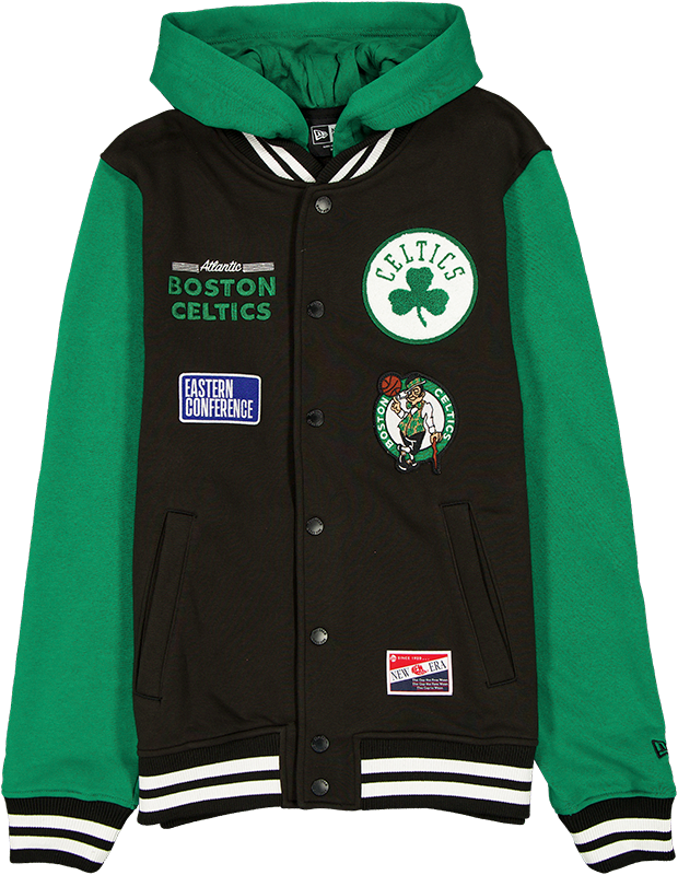 Boston Celtics Throwback Black Jacket