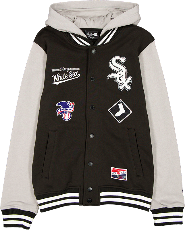 Chicago White Sox Throwback Black Jacket
