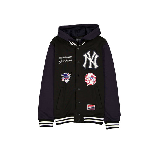 New York Yankees Throwback Black Jacket - New Era Cap