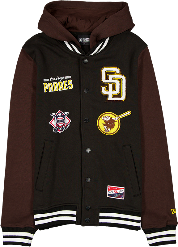San Diego Padres Throwback Black Jacket