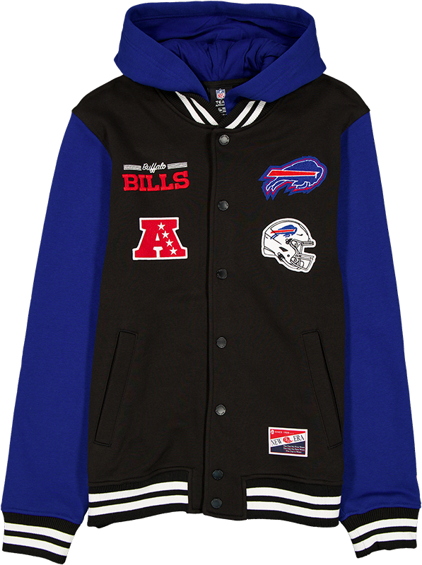 Buffalo Bills Throwback Black Jacket
