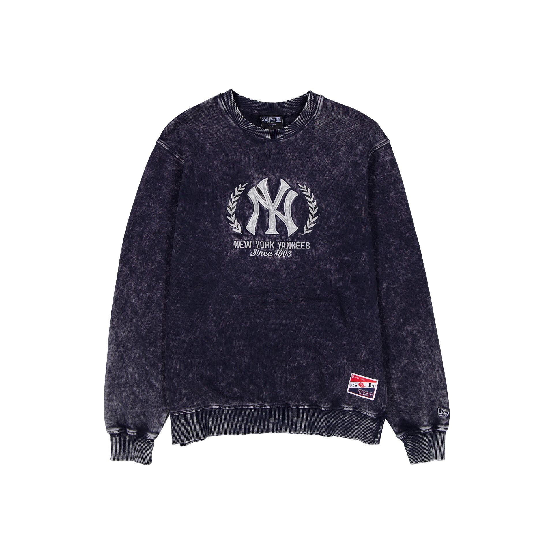 New York Yankees Throwback Washed Crewneck