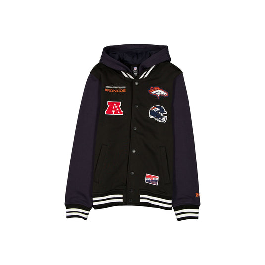 Denver Broncos Throwback Black Jacket - New Era Cap