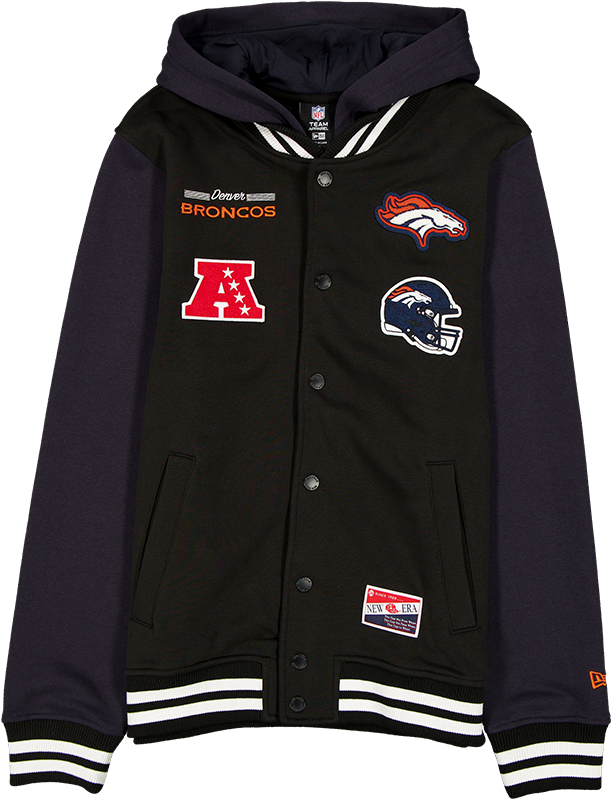 Denver Broncos Throwback Black Jacket
