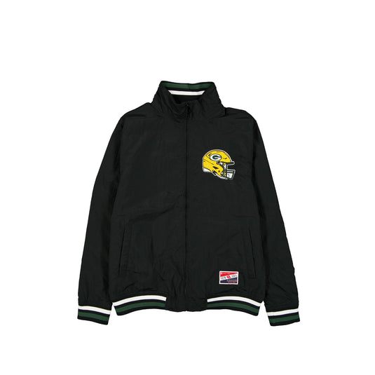 Green Bay Packers Throwback Nylon Jacket - New Era Cap