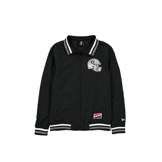 Las Vegas Raiders Throwback Nylon Jacket - New Era Cap