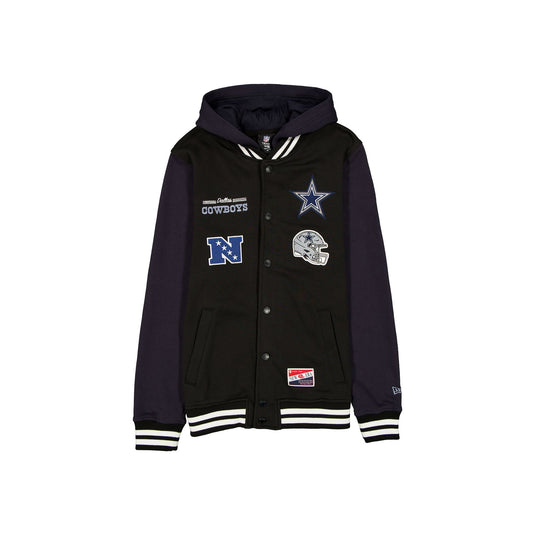 Dallas Cowboys Throwback Black Jacket - New Era Cap