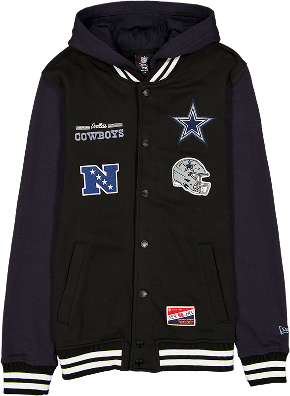 Dallas Cowboys Throwback Black Jacket