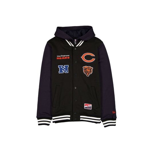 Chicago Bears Throwback Black Jacket - New Era Cap