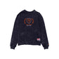 Chicago Bears Throwback Washed Crewneck