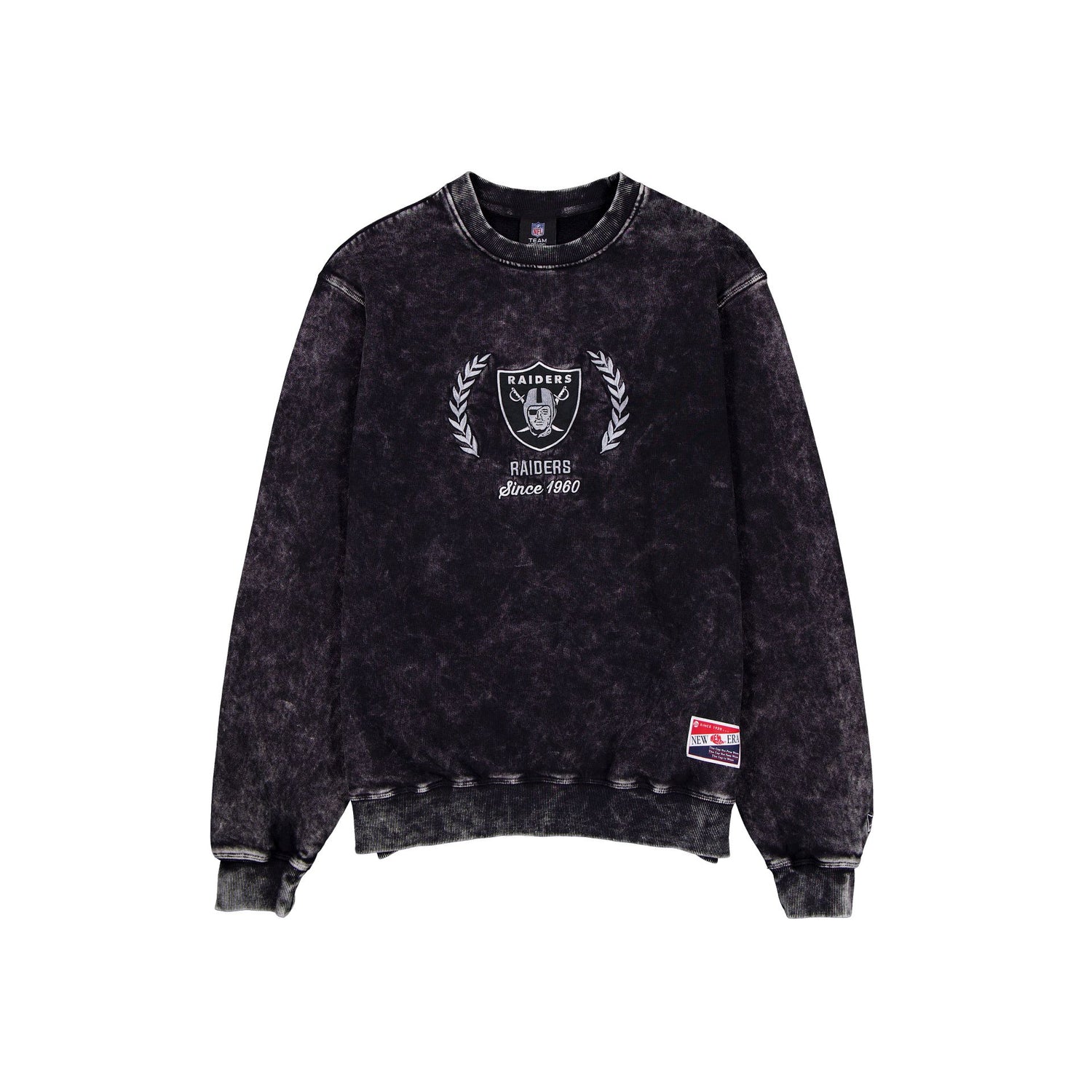 Las Vegas Raiders Throwback Washed Crewneck