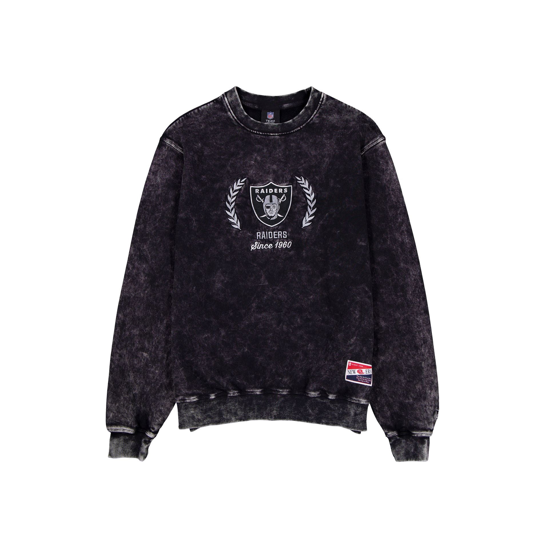 Las Vegas Raiders Throwback Washed Crewneck