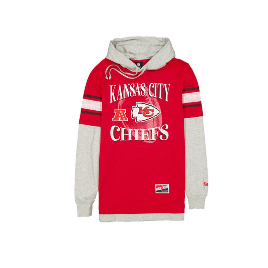 Kansas City Chiefs Twofer Throwback Hoodie - New Era Cap