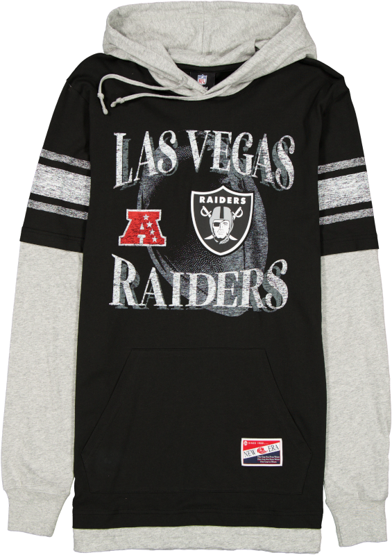 Las Vegas Raiders Twofer Throwback Hoodie