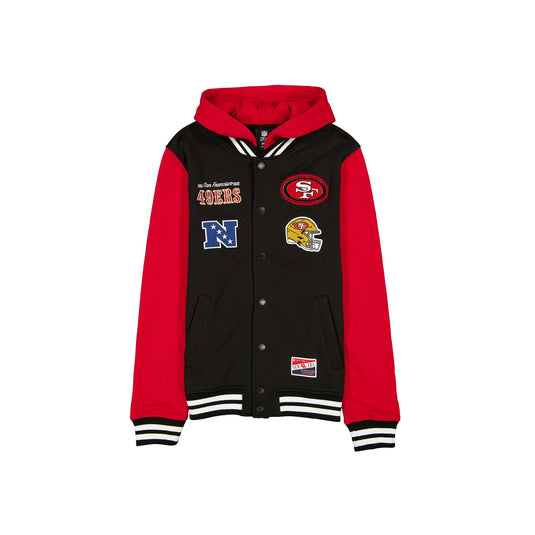 San Francisco 49ers Throwback Black Jacket - New Era Cap
