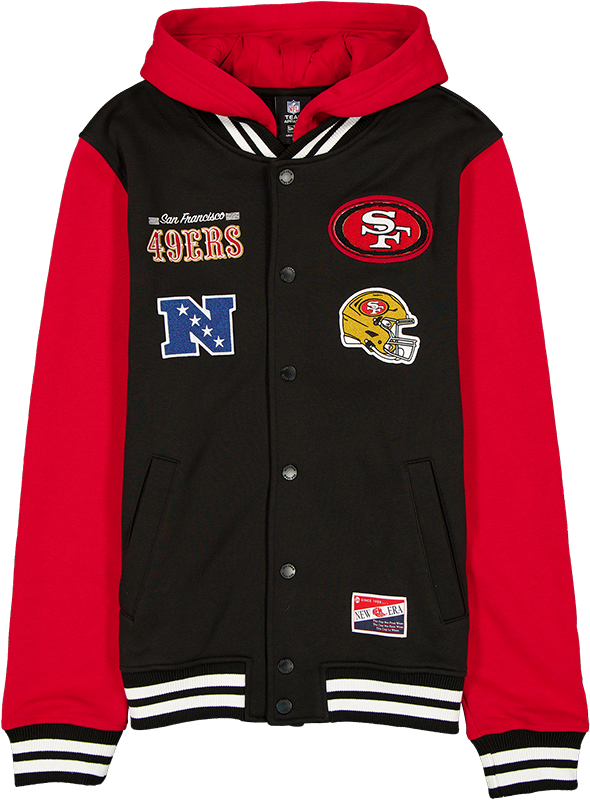 San Francisco 49ers Throwback Black Jacket