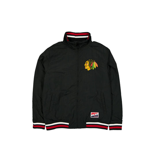 Chicago Blackhawks Throwback Nylon Jacket - New Era Cap