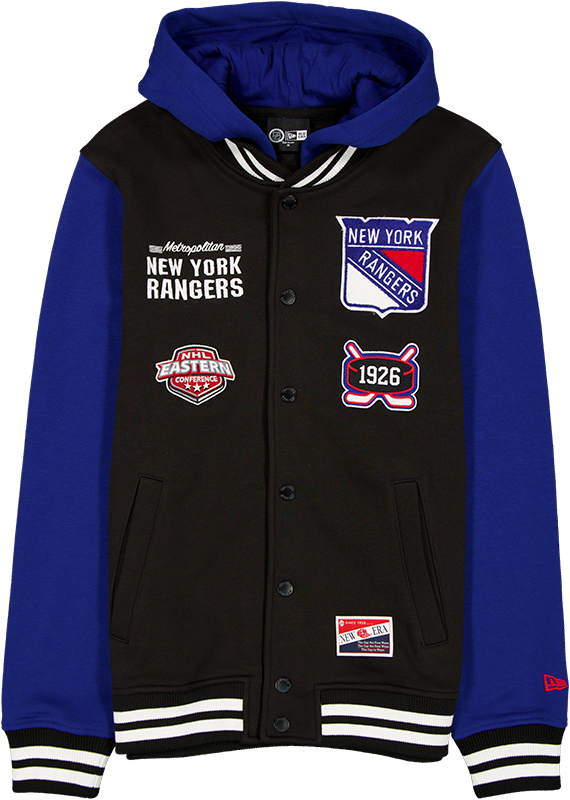 New York Rangers Throwback Black Jacket