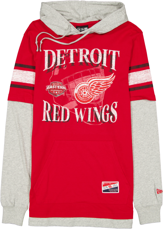 Detroit Red Wings Twofer Throwback Hoodie