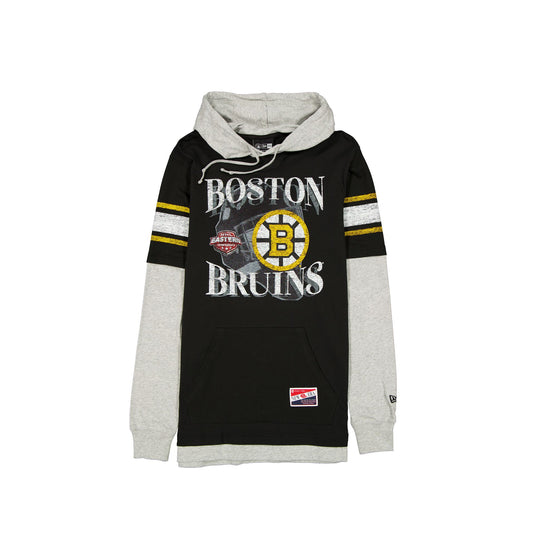 Boston Bruins Twofer Throwback Hoodie - New Era Cap