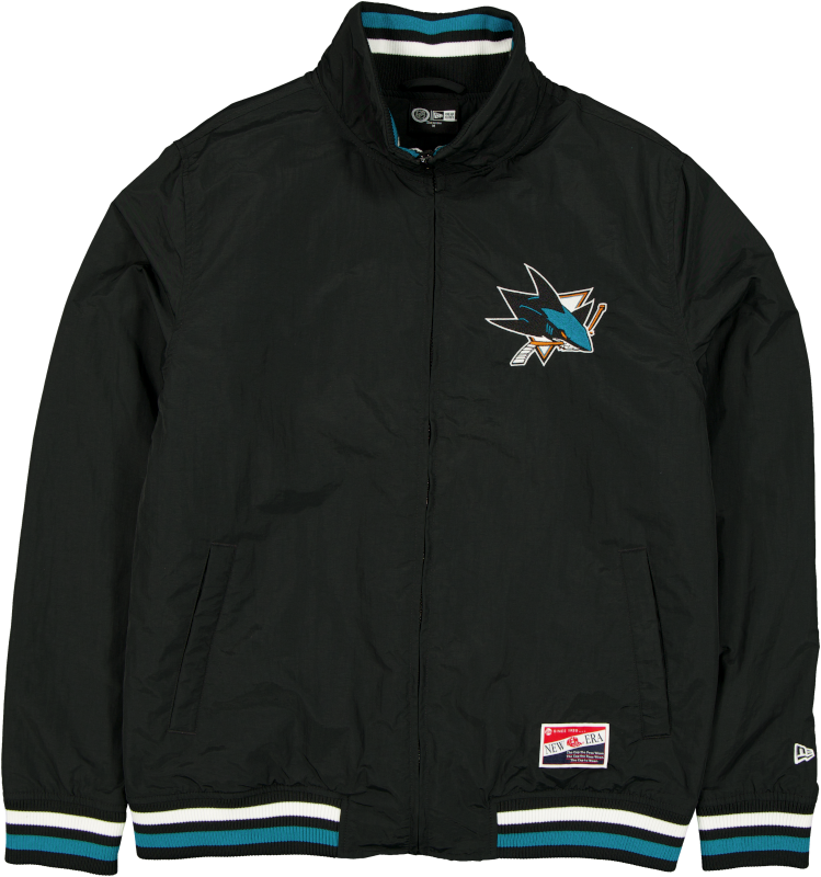 San Jose Sharks Throwback Nylon Jacket