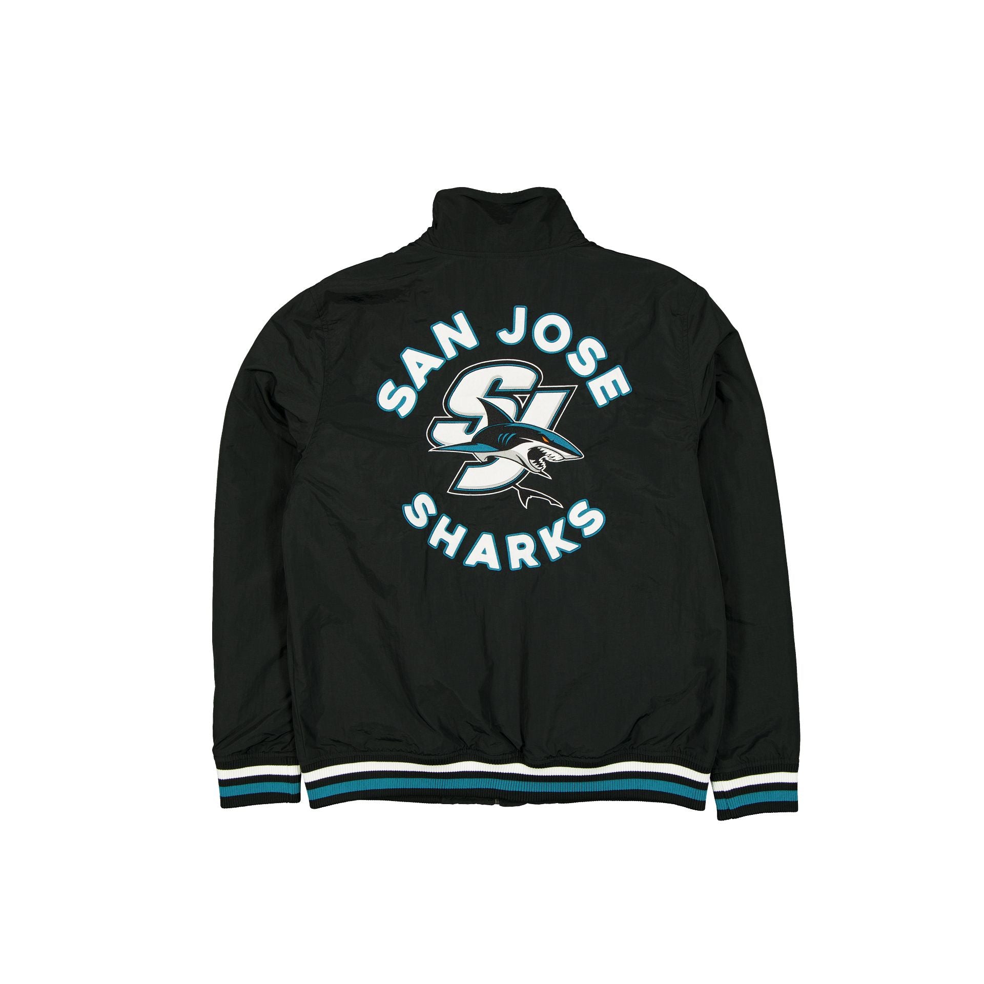 San Jose Sharks Throwback Nylon Jacket – New Era Cap