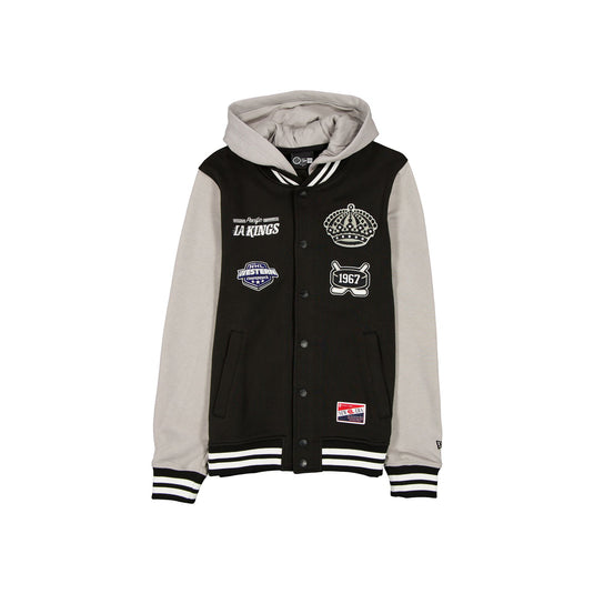 Los Angeles Kings Throwback Black Jacket - New Era Cap