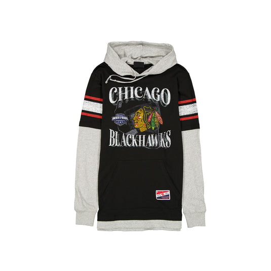 Chicago Blackhawks Twofer Throwback Hoodie - New Era Cap