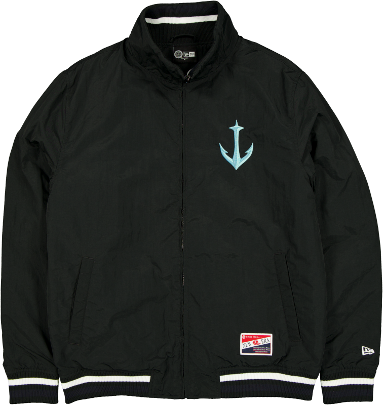 Seattle Kraken Throwback Nylon Jacket
