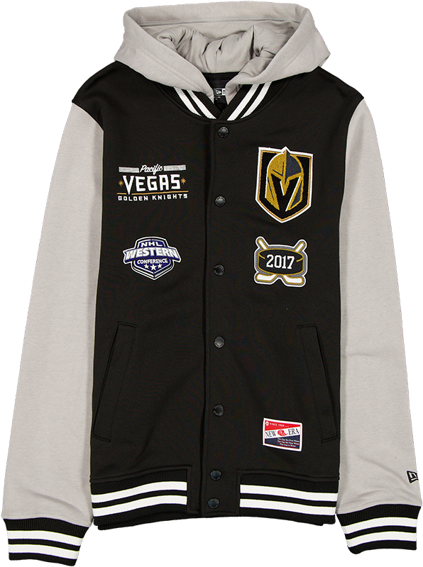 Vegas Golden Knights Throwback Black Jacket