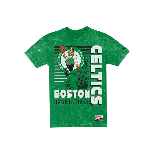 Boston Celtics Throwback Washed T-Shirt - New Era Cap