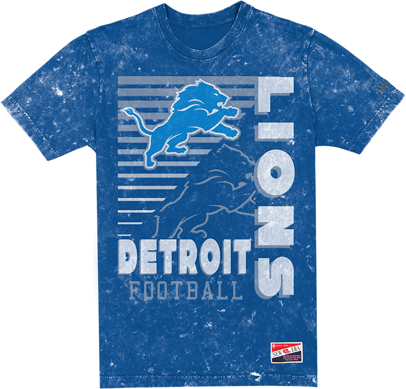 Detroit Lions Throwback Washed T-Shirt