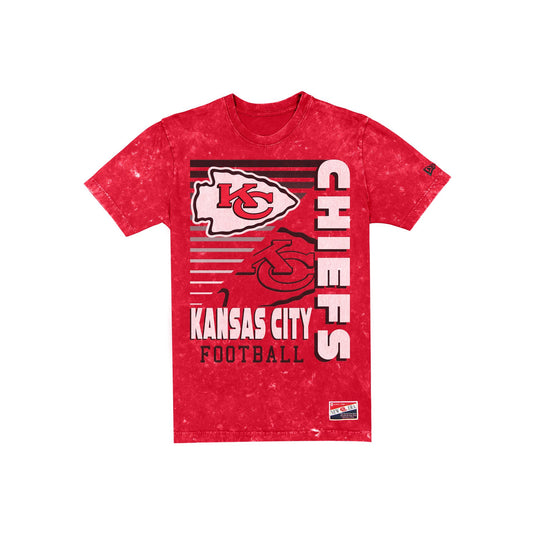 Kansas City Chiefs Throwback Washed T-Shirt - New Era Cap