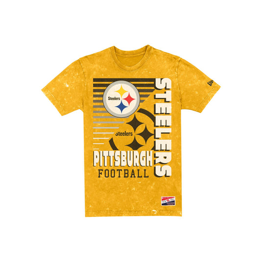 Pittsburgh Steelers Throwback Washed T-Shirt - New Era Cap